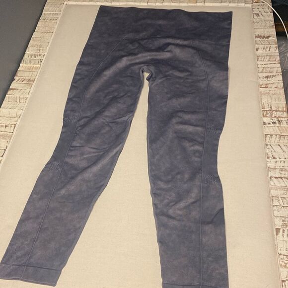 Yummie leggings 1X/2X Blue - Picture 2 of 9